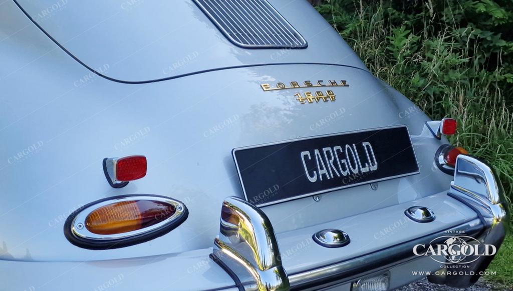 Cargold - Porsche 356 Super 1600 - Vollrestauriert und Leistungsgesteigert - 110 PS  - Bild 26