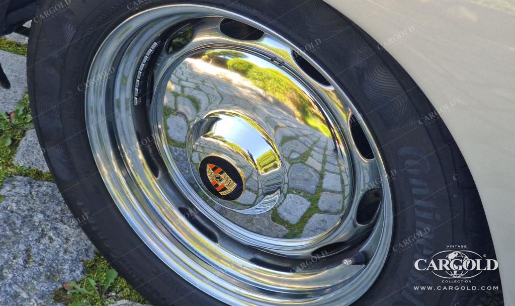 Cargold - Porsche 356 Super 1600 - Vollrestauriert und Leistungsgesteigert - 110 PS  - Bild 8