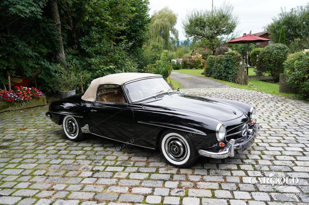 Cargold - Mercedes 190 SL Roadster - German First Delivery  - Bild 7