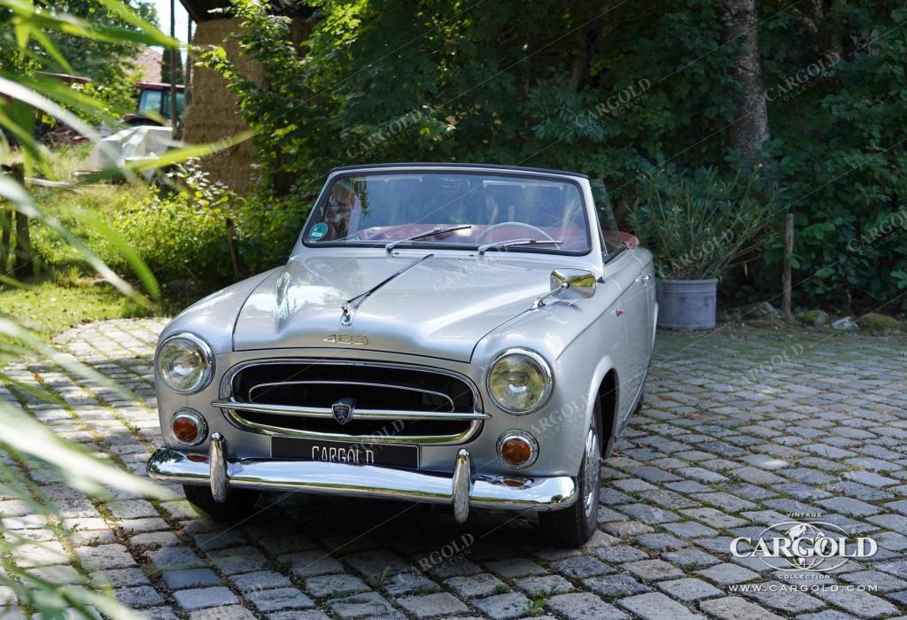 Cargold - Peugeot 403 Cabriolet - Vollrestauriert  - Bild 12