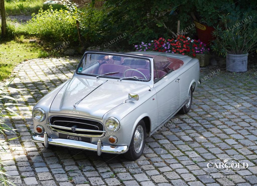 Cargold - Peugeot 403 Cabriolet - Vollrestauriert  - Bild 4