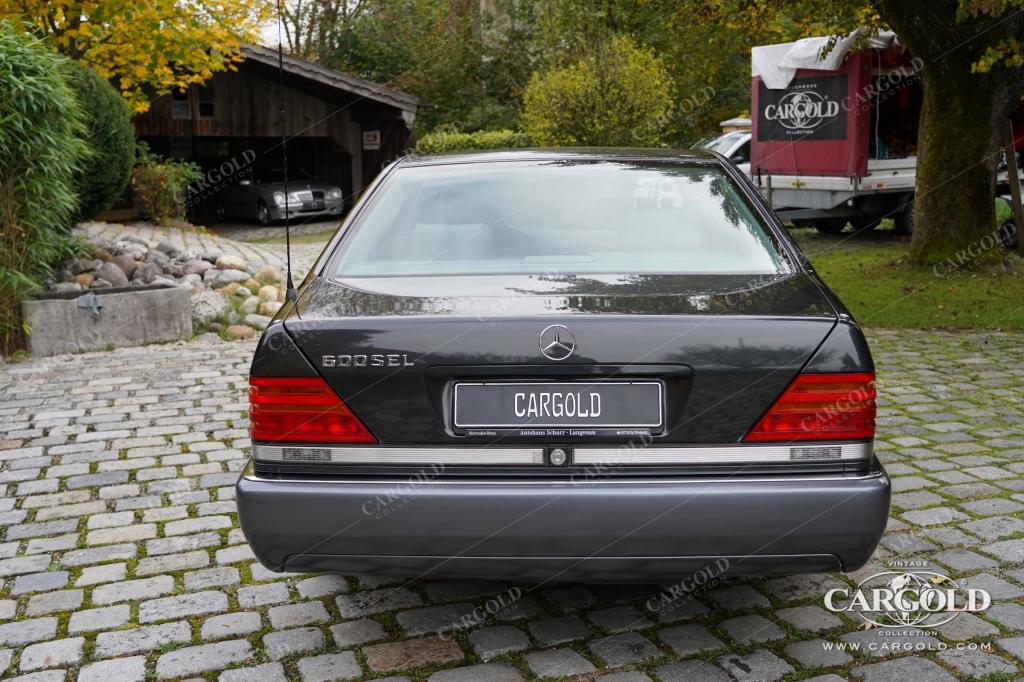 Cargold - Mercedes 600 SEL W140 - Deutsche EZ/ Erst 53.300km!  - Bild 10