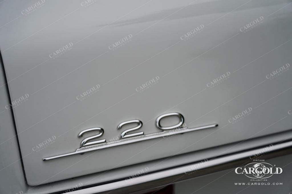 Cargold - Mercedes 220/8 - Erst 107.044km!/ gut ausgefülltes Scheckheft!  - Bild 10