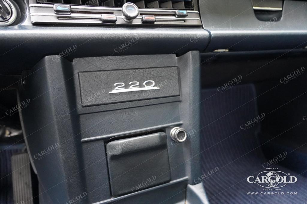 Cargold - Mercedes 220/8 - Erst 107.044km!/ gut ausgefülltes Scheckheft!  - Bild 17