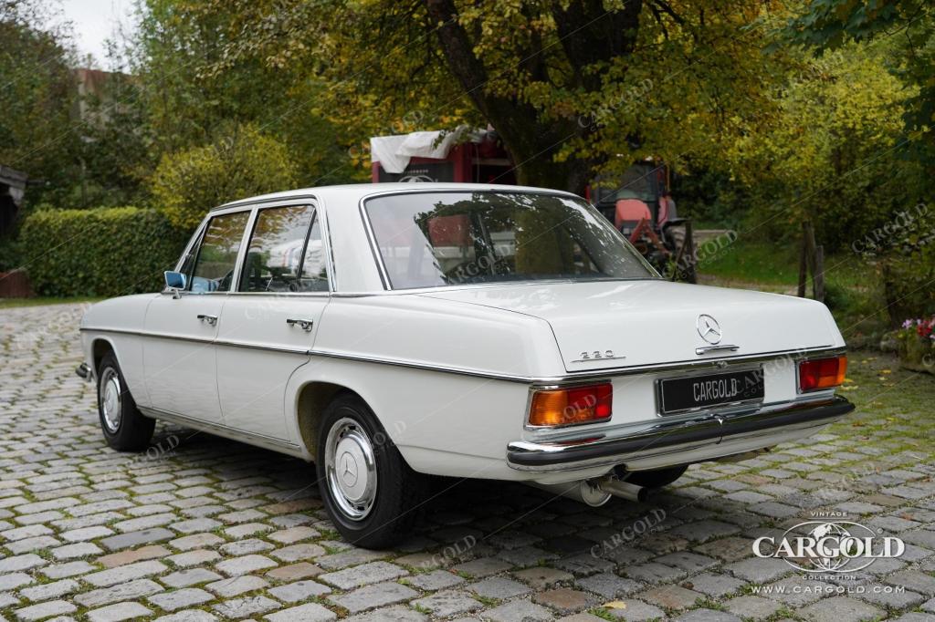 Cargold - Mercedes 220/8 - Erst 107.044km!/ gut ausgefülltes Scheckheft!  - Bild 8