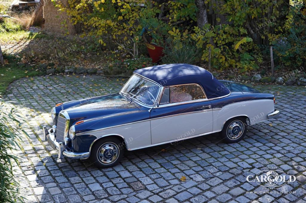 Cargold - Mercedes 220 S Cabriolet  - Vollrestauriert!  - Bild 0