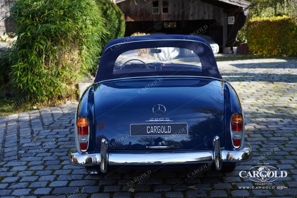 Cargold - Mercedes 220 S Cabriolet  - Vollrestauriert!  - Bild 10
