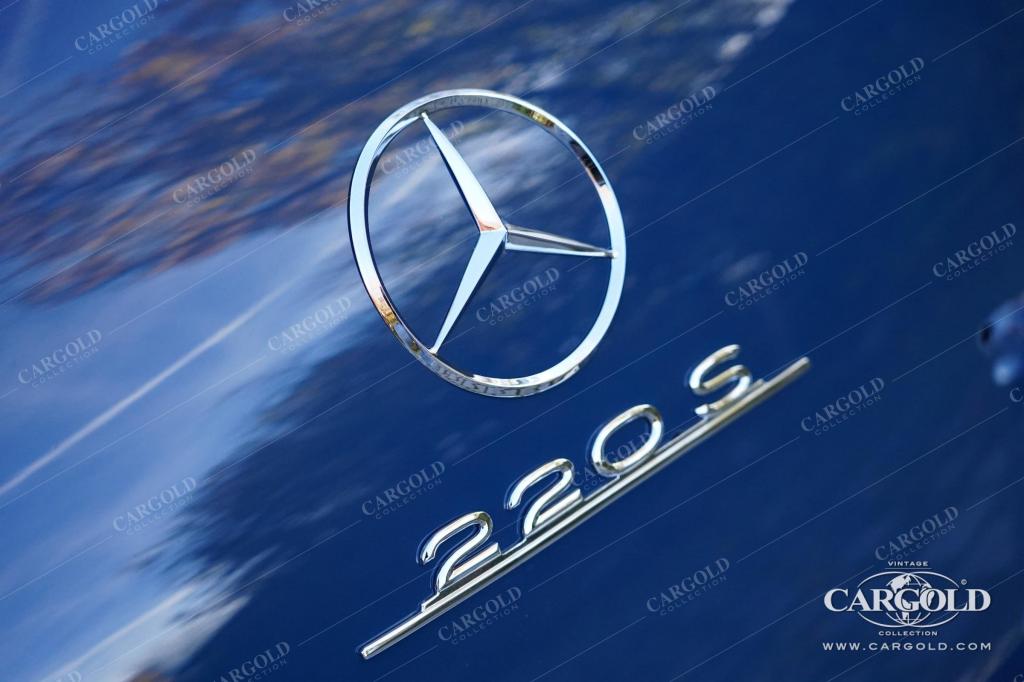 Cargold - Mercedes 220 S Cabriolet  - Vollrestauriert!  - Bild 14