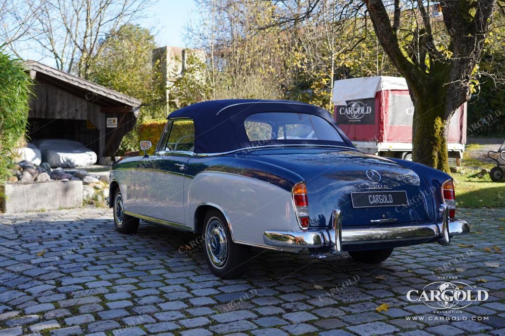 Cargold - Mercedes 220 S Cabriolet  - Vollrestauriert!  - Bild 4