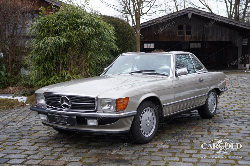 Cargold - Mercedes 420 SL Roadster (W107) - Deutsche EZ/ ABS  - Bild 0