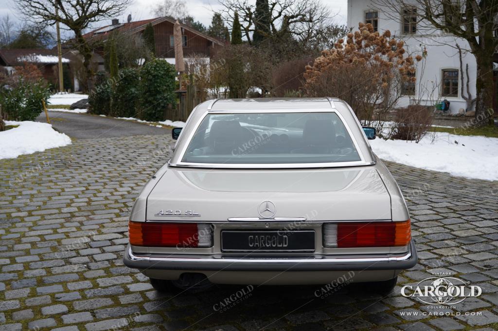 Cargold - Mercedes 420 SL Roadster (W107) - Deutsche EZ/ ABS  - Bild 6