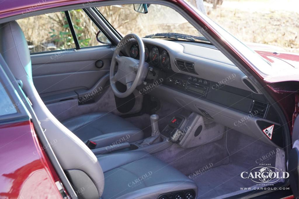 Cargold - Porsche 993 4S Coupé - 3.Hand/ Deutsche EZ/ Originale Felgen dabei!  - Bild 16