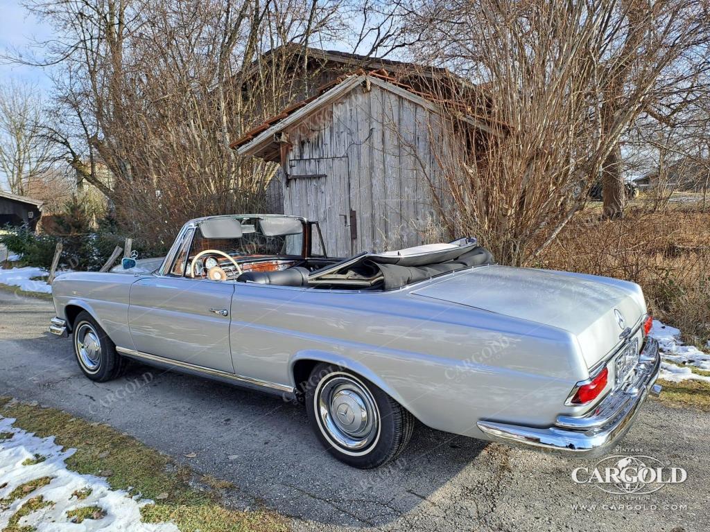 Cargold - Mercedes 220 SE Cabriolet - Datenkarte vorhanden!  - Bild 4