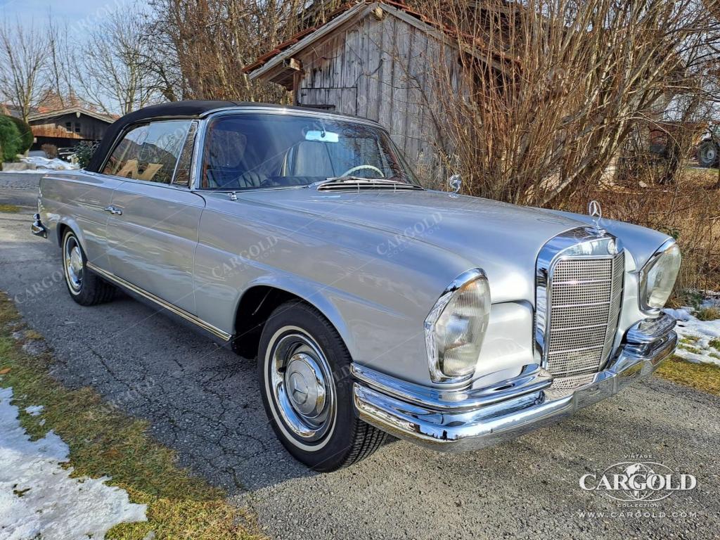 Cargold - Mercedes 220 SE Cabriolet - Datenkarte vorhanden!  - Bild 6