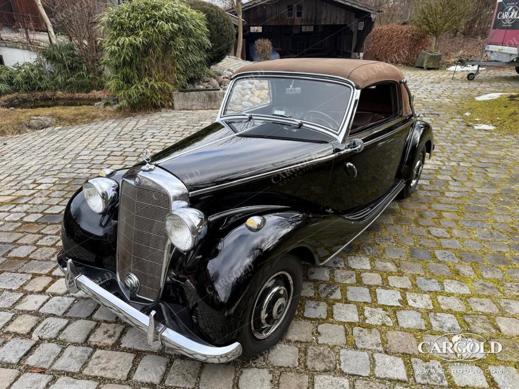 Cargold - Mercedes 170 S Cabriolet A  - Weitgehender Originalzustand / 50 Jahre im Vorbesitz  - Bild 10
