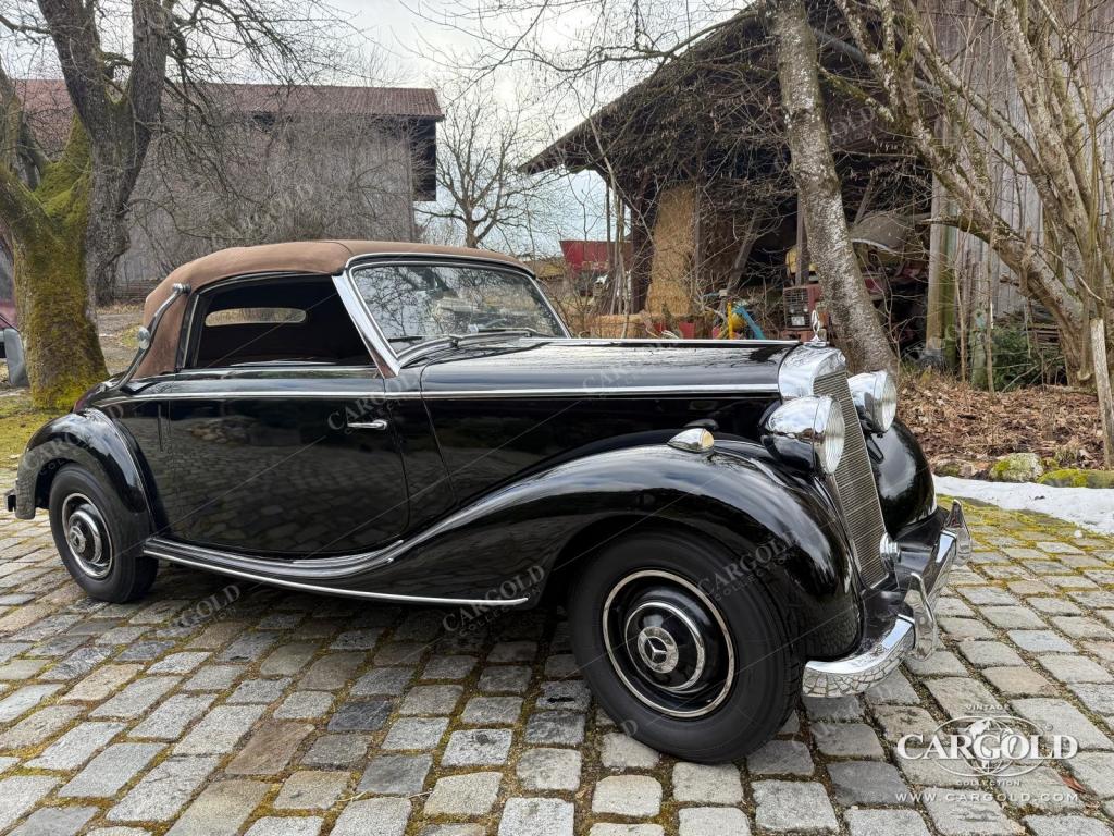 Cargold - Mercedes 170 S Cabriolet A  - Weitgehender Originalzustand / 50 Jahre im Vorbesitz  - Bild 2