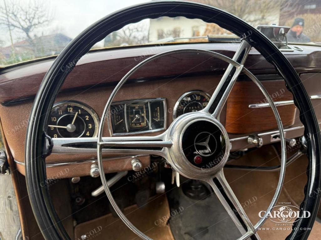 Cargold - Mercedes 170 S Cabriolet A  - Weitgehender Originalzustand / 50 Jahre im Vorbesitz  - Bild 3