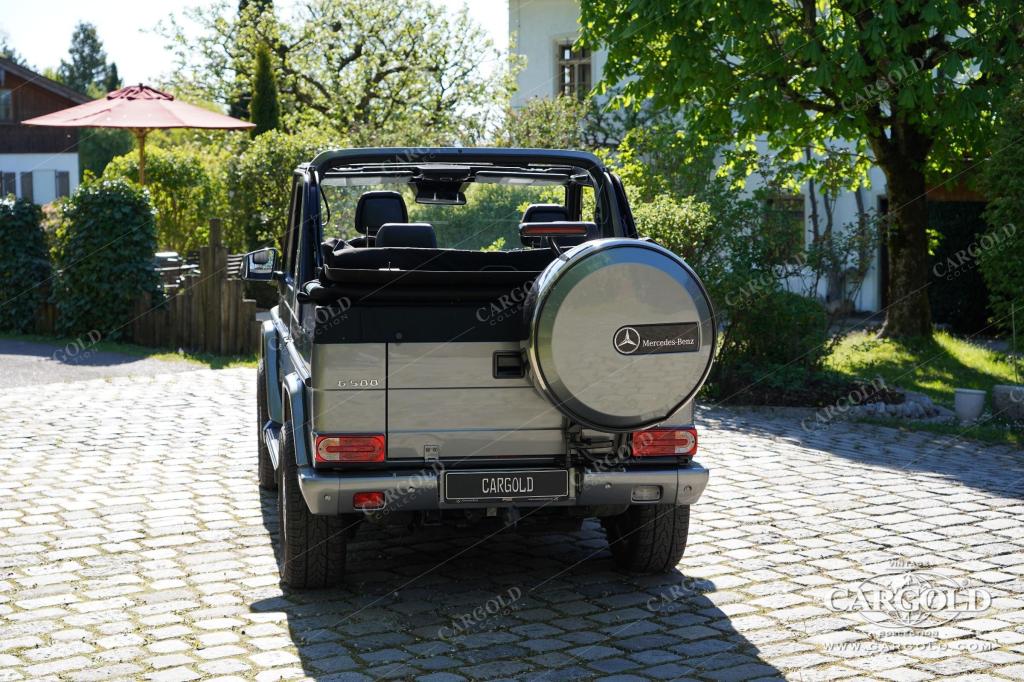 Cargold - Mercedes G500 Cabriolet  - Scheckheft/ Deutsche EZ/ Erst 78.400km!   - Bild 11