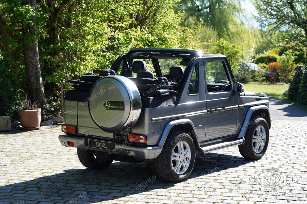 Cargold - Mercedes G500 Cabriolet  - Scheckheft/ Deutsche EZ/ Erst 78.400km!   - Bild 4