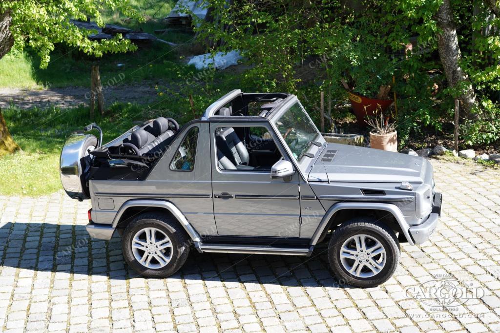 Cargold - Mercedes G500 Cabriolet  - Scheckheft/ Deutsche EZ/ Erst 78.400km!   - Bild 7