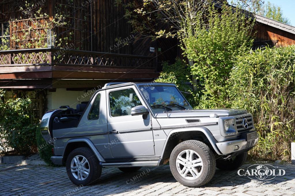 Cargold - Mercedes G500 Cabriolet  - Scheckheft/ Deutsche EZ/ Erst 78.400km!   - Bild 9