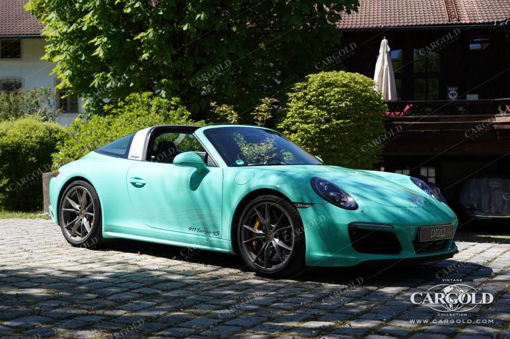 Cargold - Porsche  911 Targa 4S  - Erst 19.959Km!  /  Porsche Sylt Werbekampagne  - Bild 2