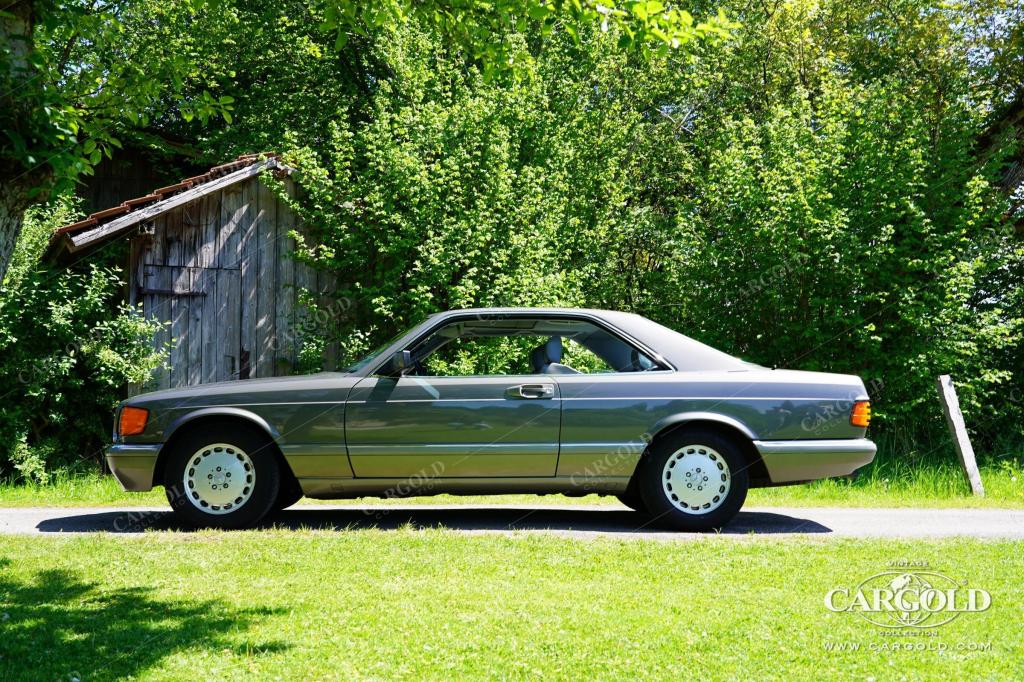 Cargold - Mercedes 560 SEC - Aus langjährigem Familienbesitz/ Erst 126.700km!  - Bild 4