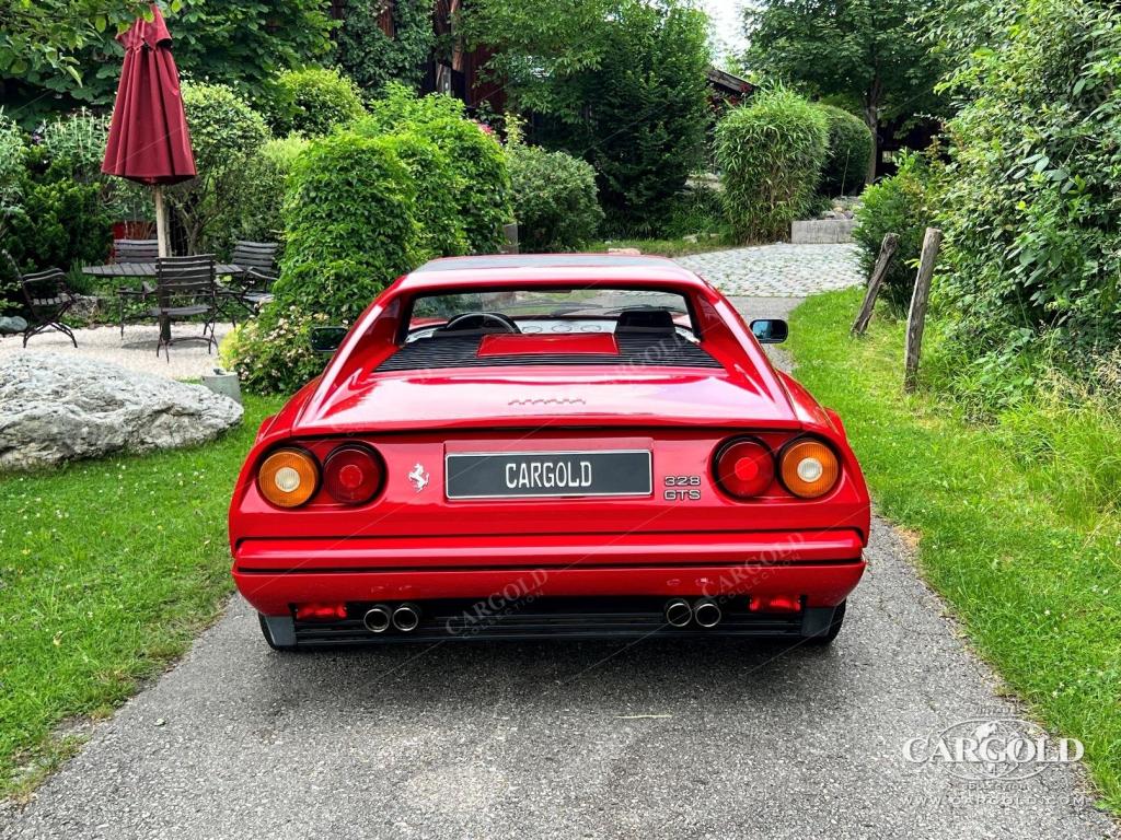 Cargold - Ferrari 328 GTS Targa - 1.Hand/ Erst 23.578km! /Deutsche EZ  - Bild 5