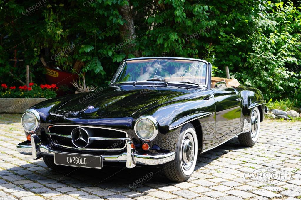 Cargold - Mercedes 190 SL Roadster - Deutsche EZ/ 2.Hand!  - Bild 2