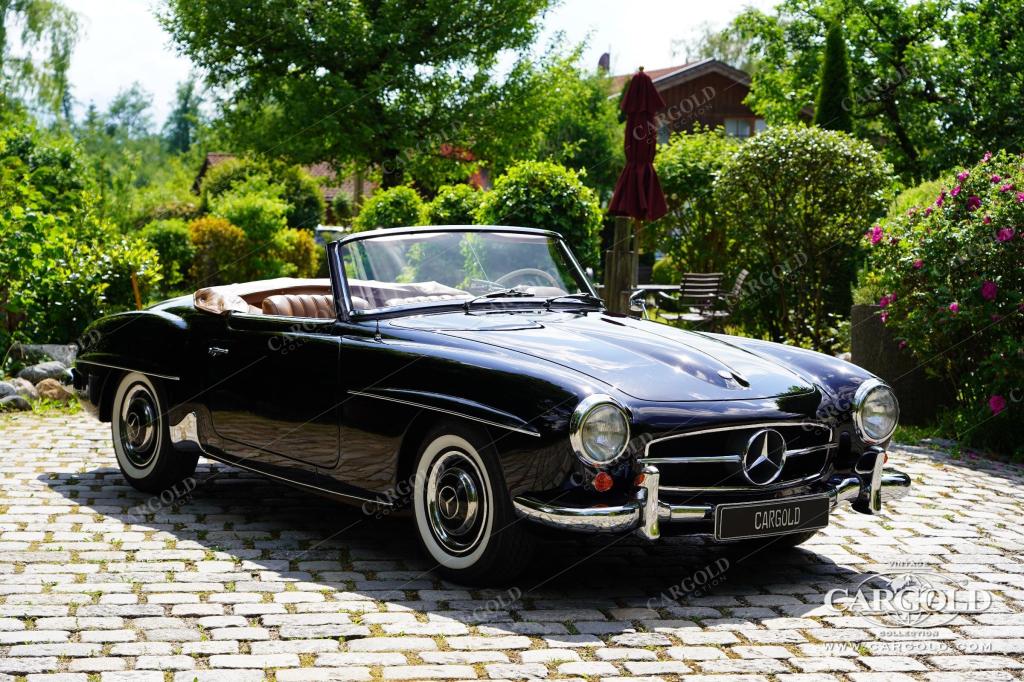 Cargold - Mercedes 190 SL Roadster - Deutsche EZ/ 2.Hand!  - Bild 7