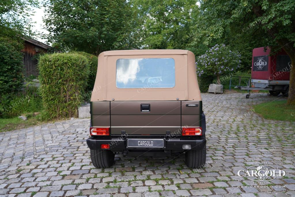 Cargold - Mercedes G500 Cabriolet Final Edition 200 - 1.Hand/ Erst 17.617 km!  - Bild 11