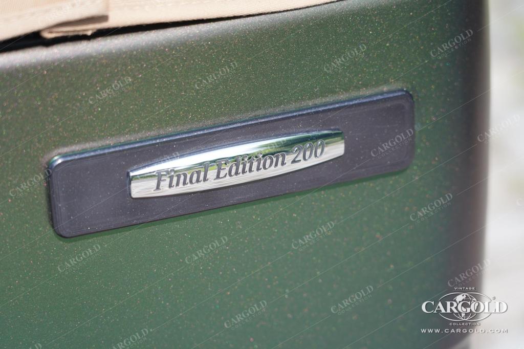 Cargold - Mercedes G500 Cabriolet Final Edition 200 - 1.Hand/ Erst 17.617 km!  - Bild 7