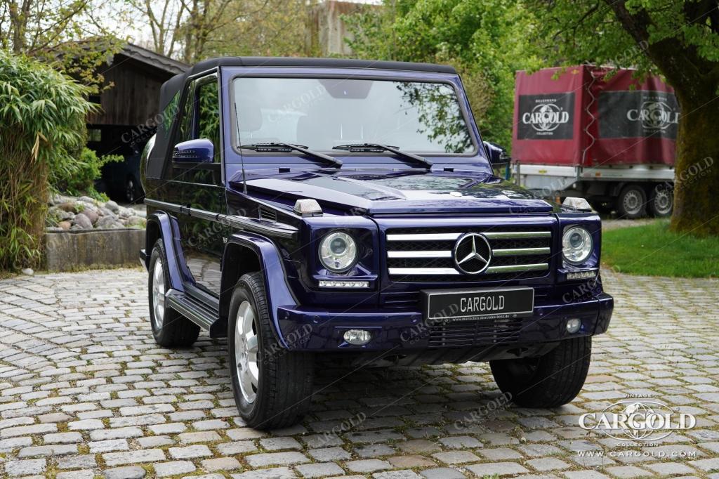 Cargold - Mercedes G500 Cabriolet - 2. Hand /erst 20.740km! /Designo Sonderlackierung  - Bild 12