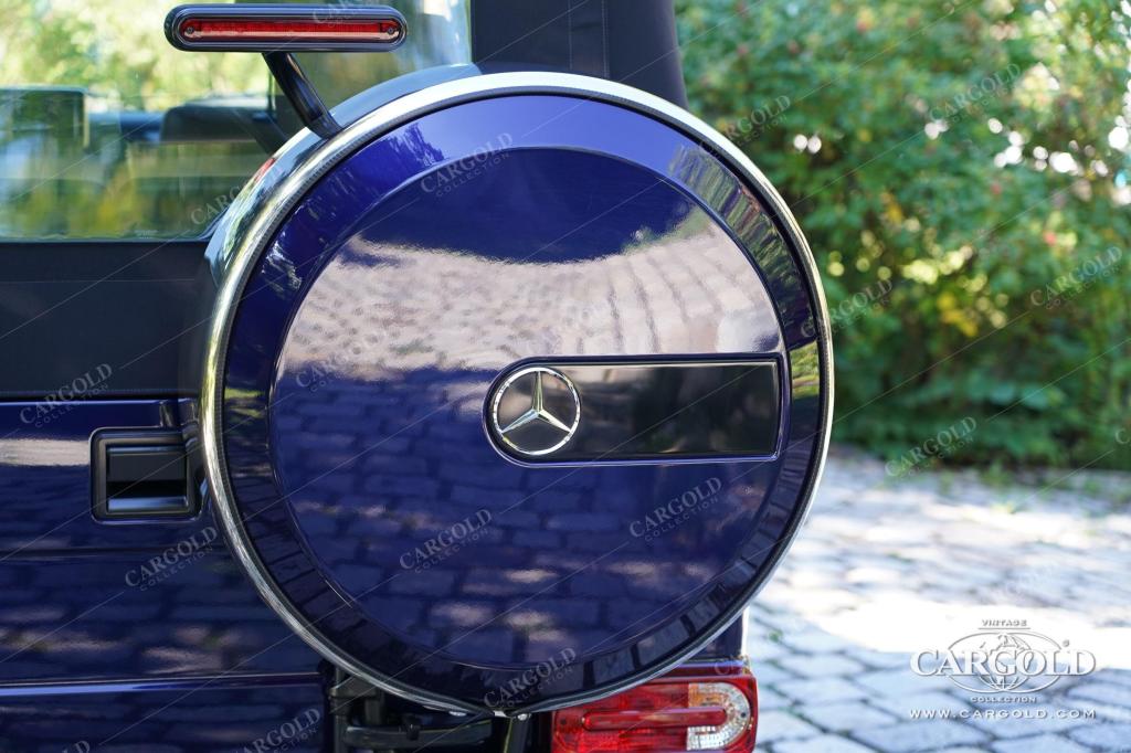 Cargold - Mercedes G500 Cabriolet - 2. Hand /erst 20.740km! /Designo Sonderlackierung  - Bild 13