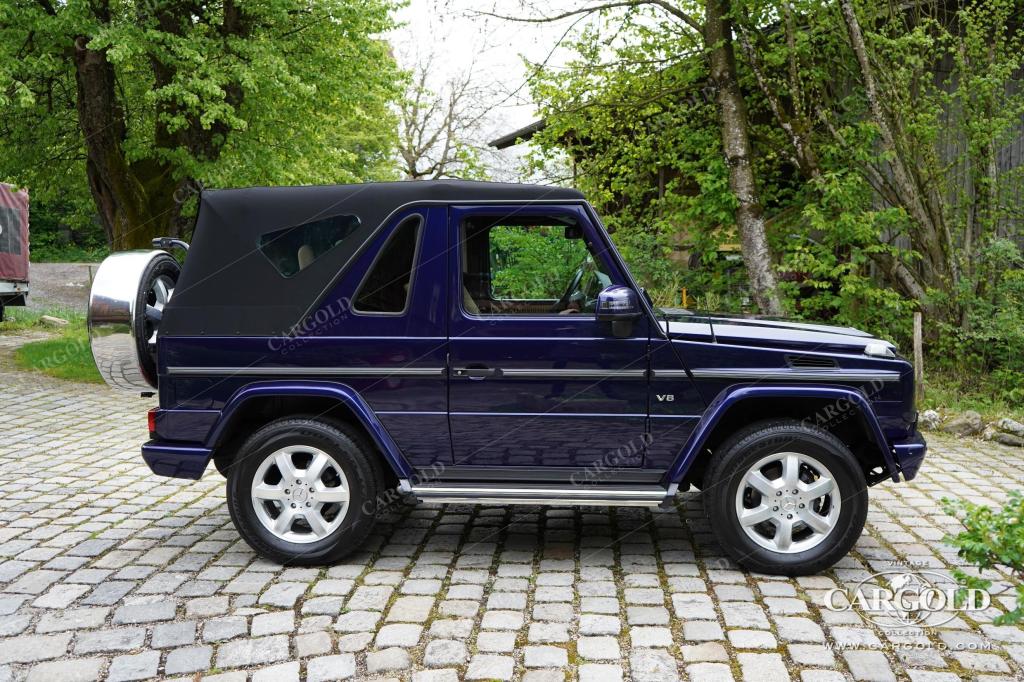 Cargold - Mercedes G500 Cabriolet - 2. Hand /erst 20.740km! /Designo Sonderlackierung  - Bild 17