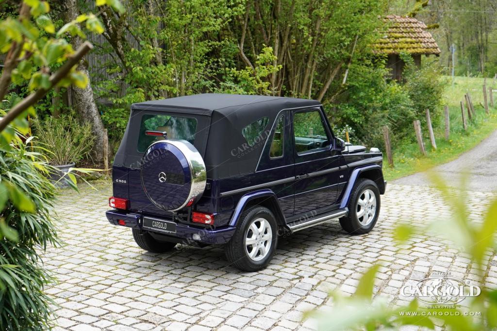 Cargold - Mercedes G500 Cabriolet - 2. Hand /erst 20.740km! /Designo Sonderlackierung  - Bild 19