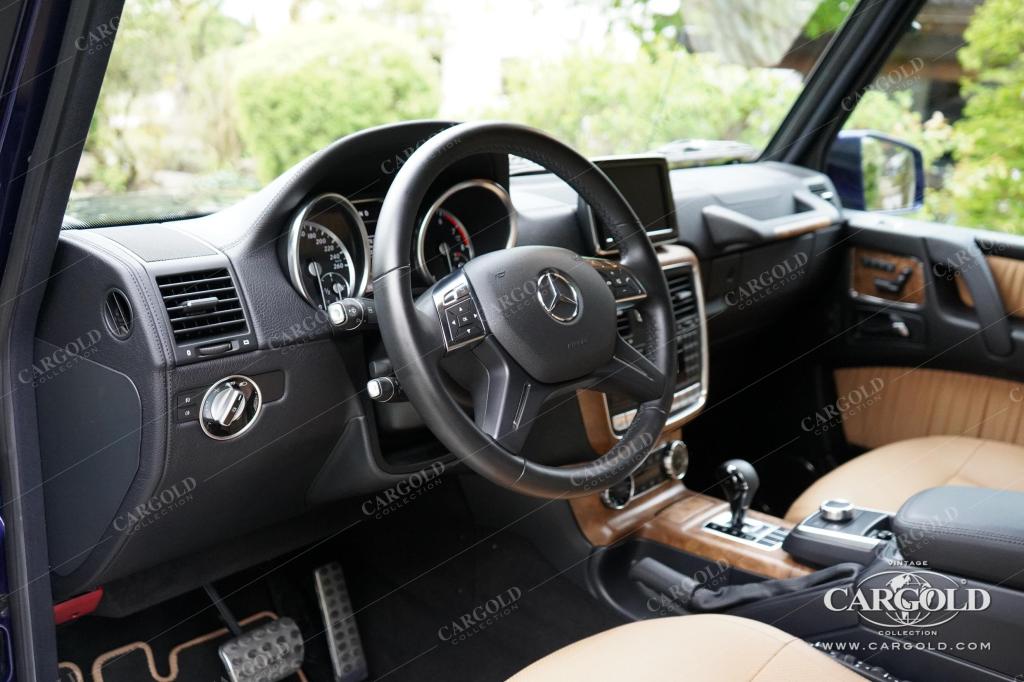Cargold - Mercedes G500 Cabriolet - 2. Hand /erst 20.740km! /Designo Sonderlackierung  - Bild 3