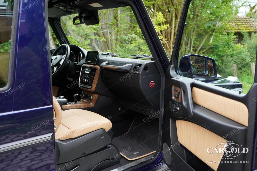 Cargold - Mercedes G500 Cabriolet - 2. Hand /erst 20.740km! /Designo Sonderlackierung  - Bild 7
