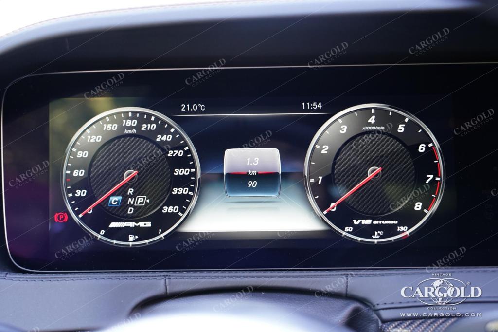 Cargold - Mercedes S65 AMG Limousine - Final Edition/ Erst 90km! /1.Hand!  - Bild 13
