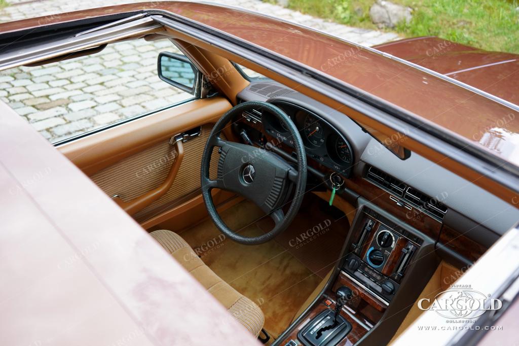 Cargold - Mercedes 450 SEL 6.9 - Erstes Velour! / Klima / Schiebedach  - Bild 10