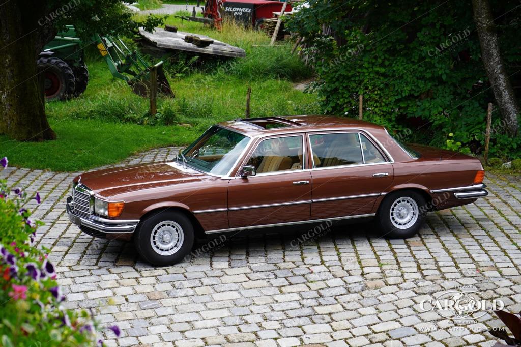Cargold - Mercedes 450 SEL 6.9 - Erstes Velour! / Klima / Schiebedach  - Bild 7