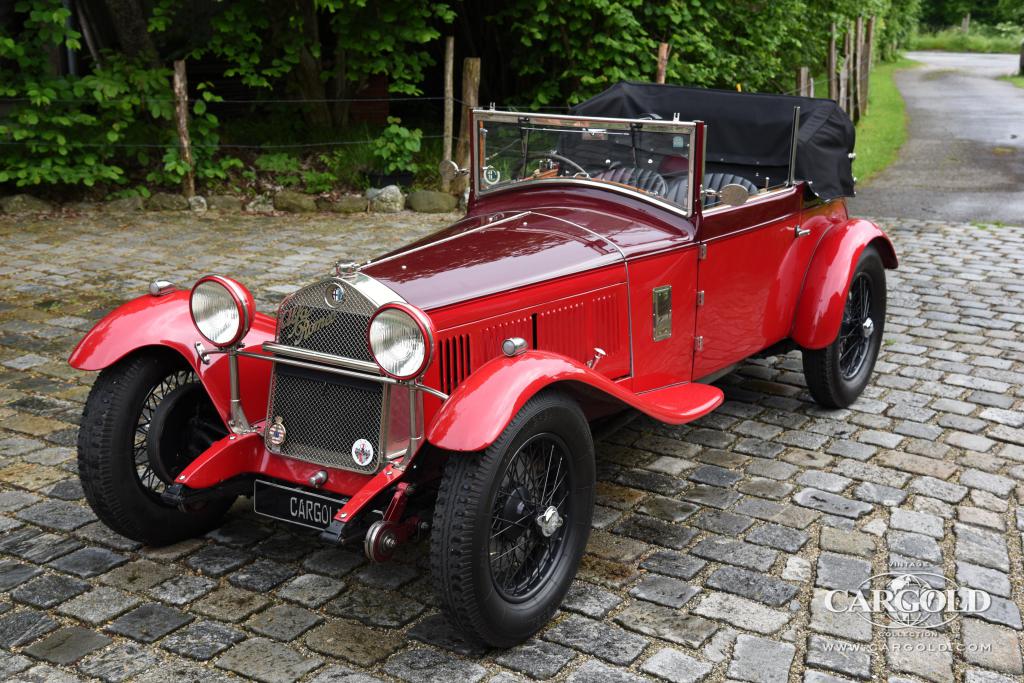 Cargold - Alfa Romeo 6 C 1750 SS - Cabriolet / Matching!  - Bild 11