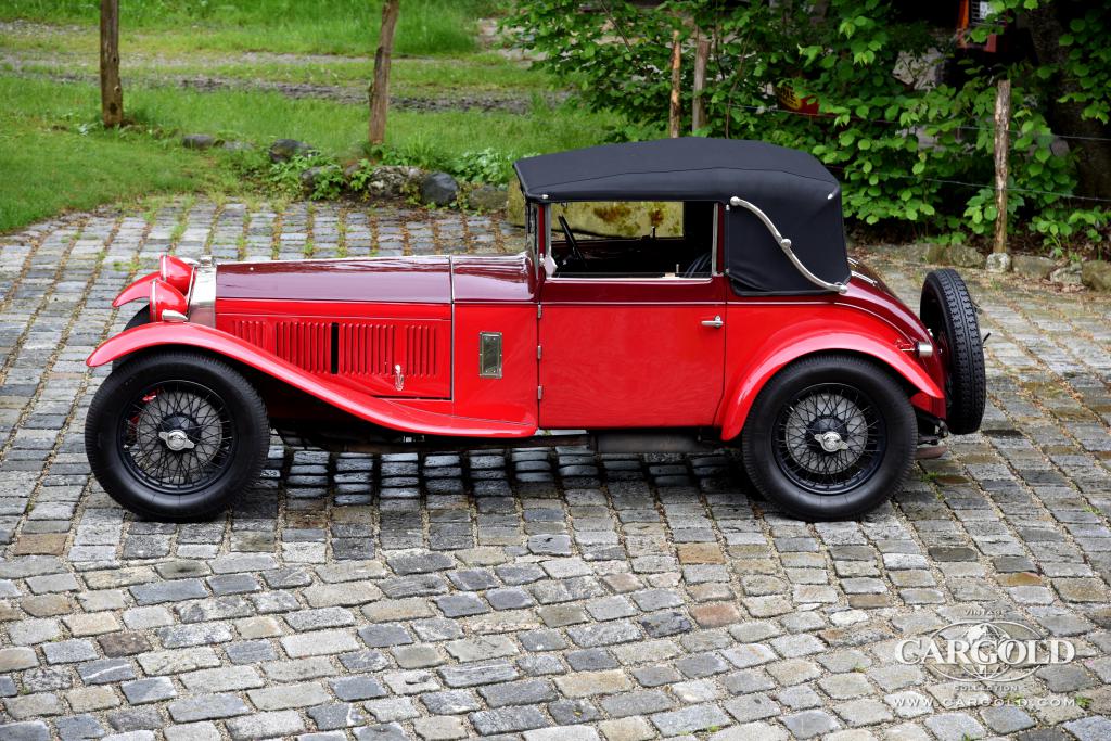 Cargold - Alfa Romeo 6 C 1750 SS - Cabriolet / Matching!  - Bild 12