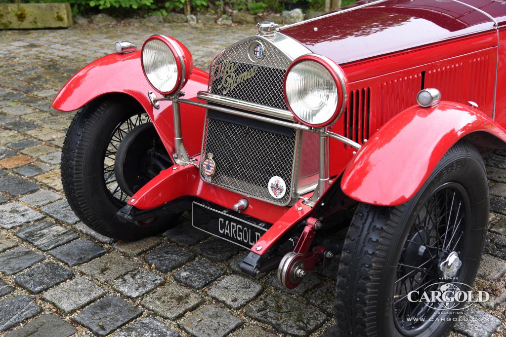 Cargold - Alfa Romeo 6 C 1750 SS - Cabriolet / Matching!  - Bild 13