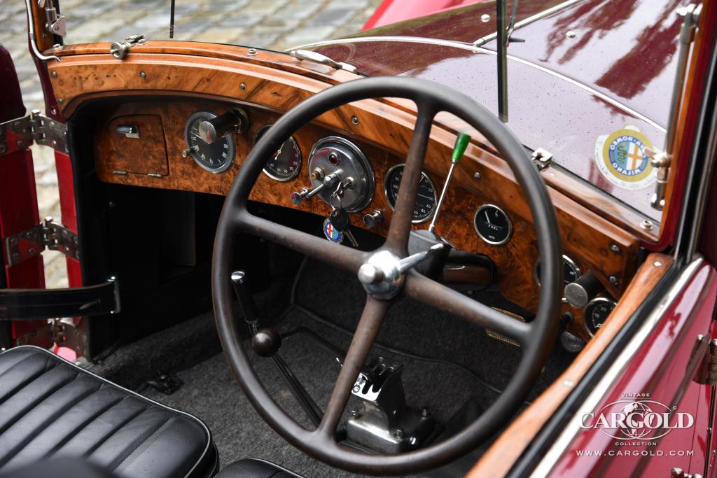 Cargold - Alfa Romeo 6 C 1750 SS - Cabriolet / Matching!  - Bild 5