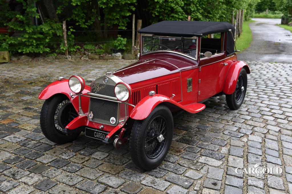 Cargold - Alfa Romeo 6 C 1750 SS - Cabriolet / Matching!  - Bild 6