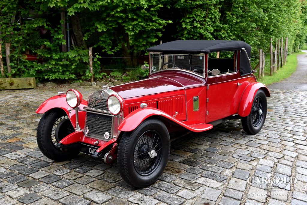 Cargold - Alfa Romeo 6 C 1750 SS - Cabriolet / Matching!  - Bild 9