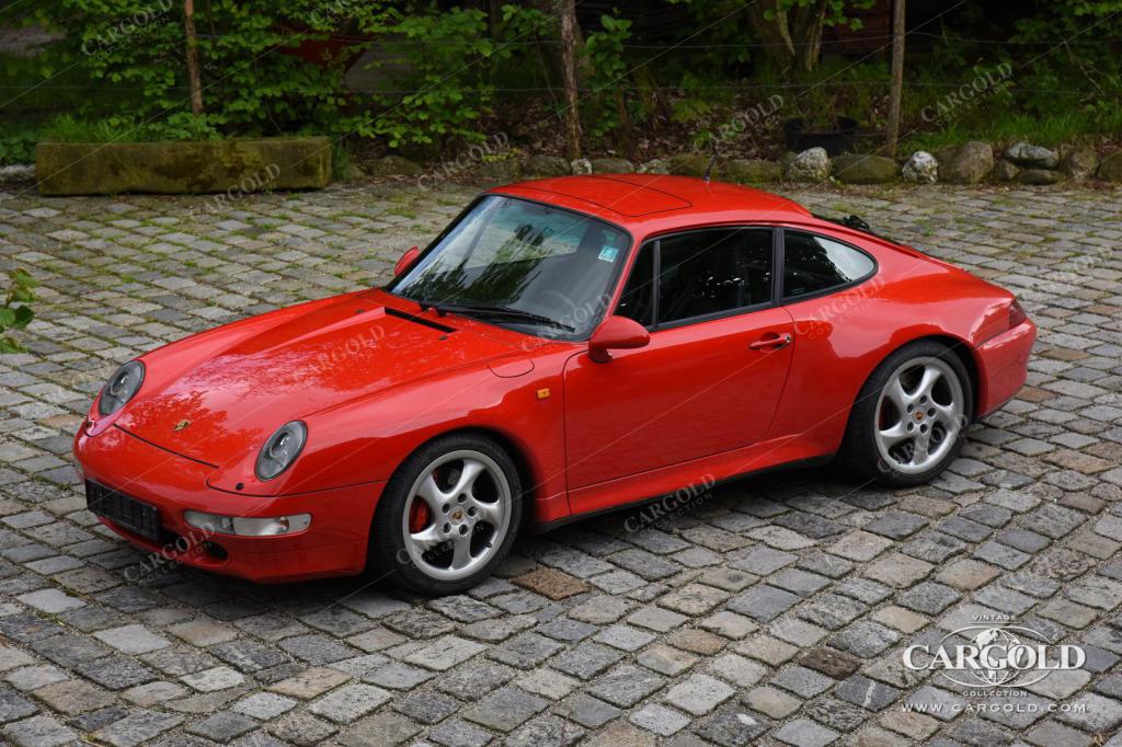 Cargold - Porsche 993 Carrera - 4S Coupé -33.592 km original!  - Bild 0