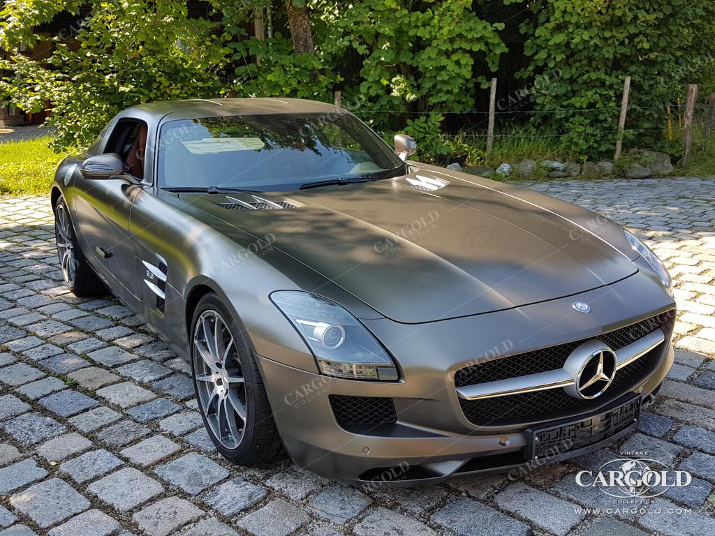 Cargold - Mercedes SLS AMG Flügeltürer - 10.600 km Original   - Bild 25