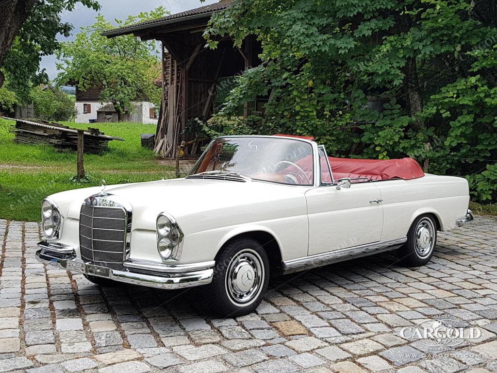 Cargold - Mercedes 220 SEb Cabriolet - 1. Hd. / Familienbesitz  - Bild 0